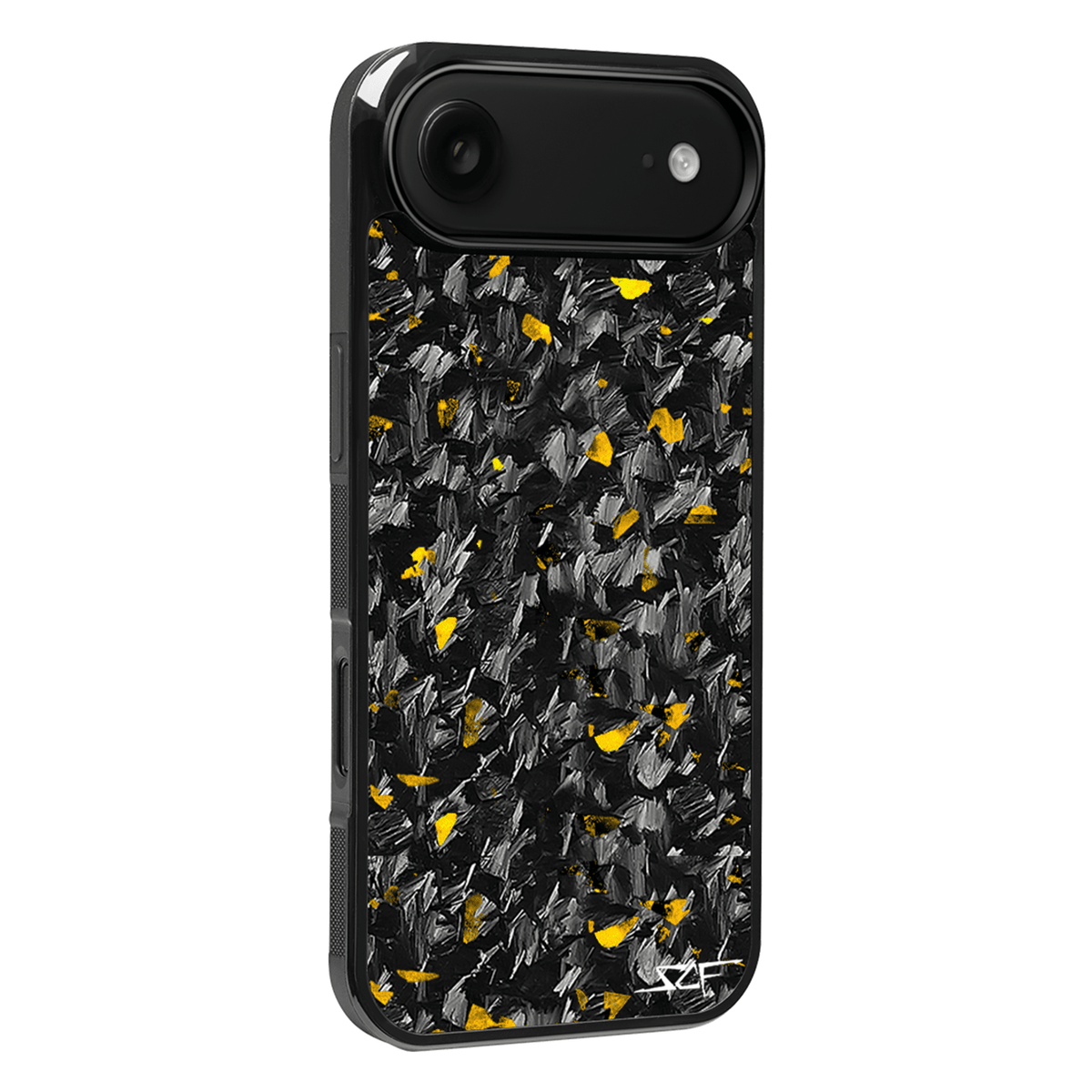 iPhone | Gold Flake Forged Carbon Fiber Case | CLASSIC Series