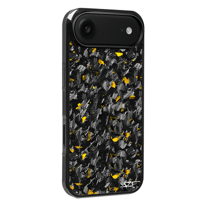 iPhone | Gold Flake Forged Carbon Fiber Case | CLASSIC Series