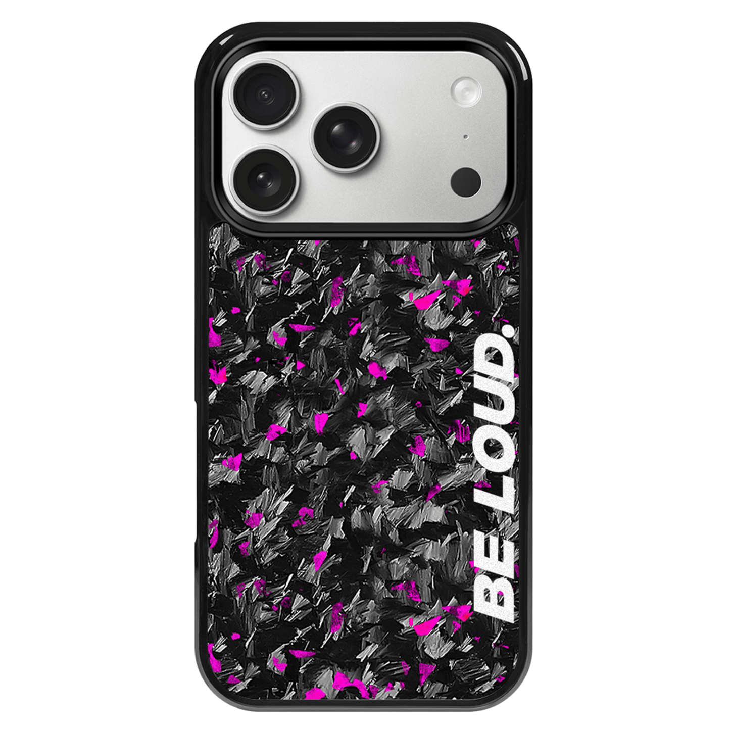 iPhone | Purple Flake Forged Carbon Fiber Case | BE LOUD. x SCF