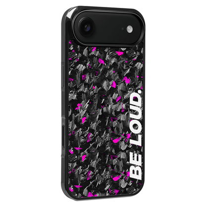 iPhone | Purple Flake Forged Carbon Fiber Case | BE LOUD. x SCF