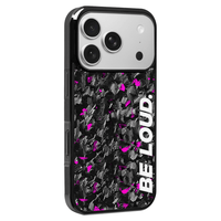 iPhone | Purple Flake Forged Carbon Fiber Case | BE LOUD. x SCF