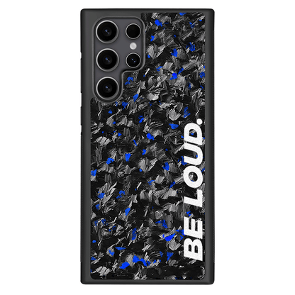 Samsung | Blue Flake Forged Carbon Fiber Case | BE LOUD. x SCF