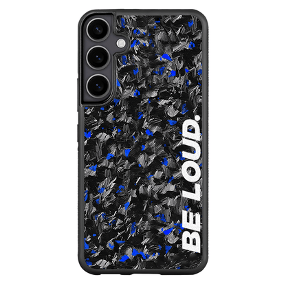 Samsung | Blue Flake Forged Carbon Fiber Case | BE LOUD. x SCF