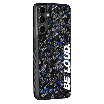 Samsung | Blue Flake Forged Carbon Fiber Case | BE LOUD. x SCF