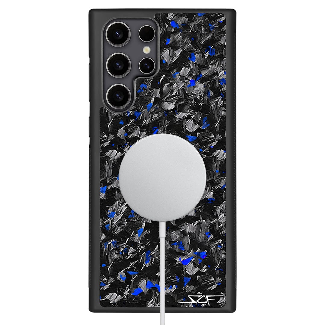 Samsung | Blue Flake Forged Carbon Fiber Case | CLASSIC Series