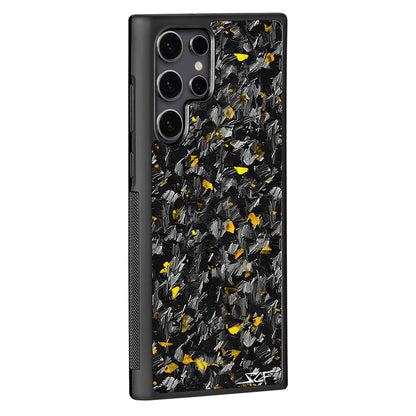 Samsung | Gold Flake Forged Carbon Fiber Case | CLASSIC Series