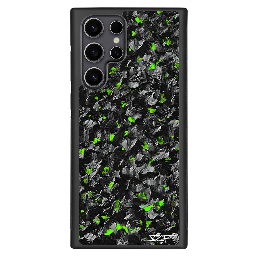 Samsung | Green Flake Forged Carbon Fiber Case | CLASSIC Series