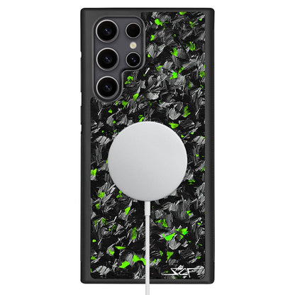 Samsung | Green Flake Forged Carbon Fiber Case | CLASSIC Series