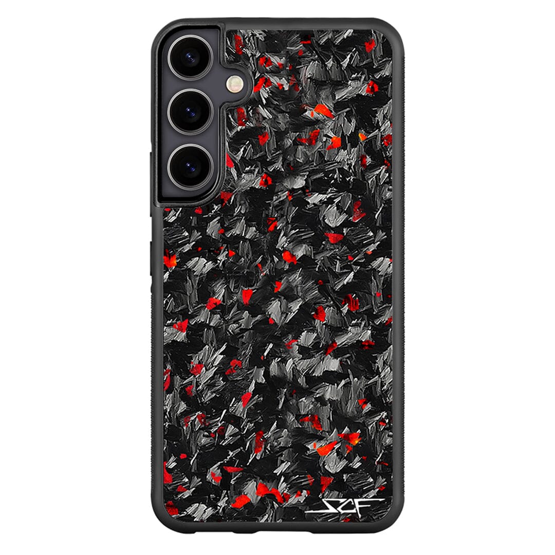 Samsung | Red Flake Forged Carbon Fiber Case | CLASSIC Series
