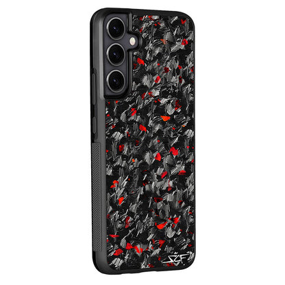 Samsung | Red Flake Forged Carbon Fiber Case | CLASSIC Series